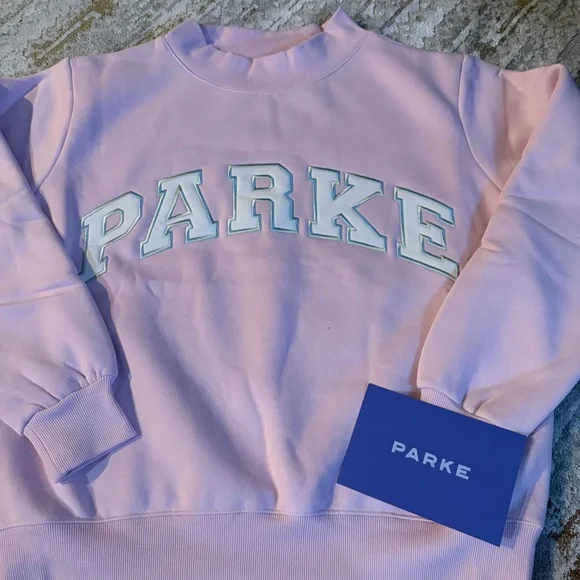 PARKE Varsity Mockneck Sprinkle NWT - Picture 3 of 6